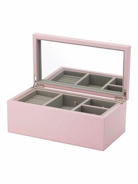Pandora Pink Large Leather Jewelry Box